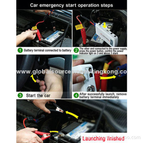 2014 New Product Multifunction Jump Starter/Battery, 14,000mAh Capacity